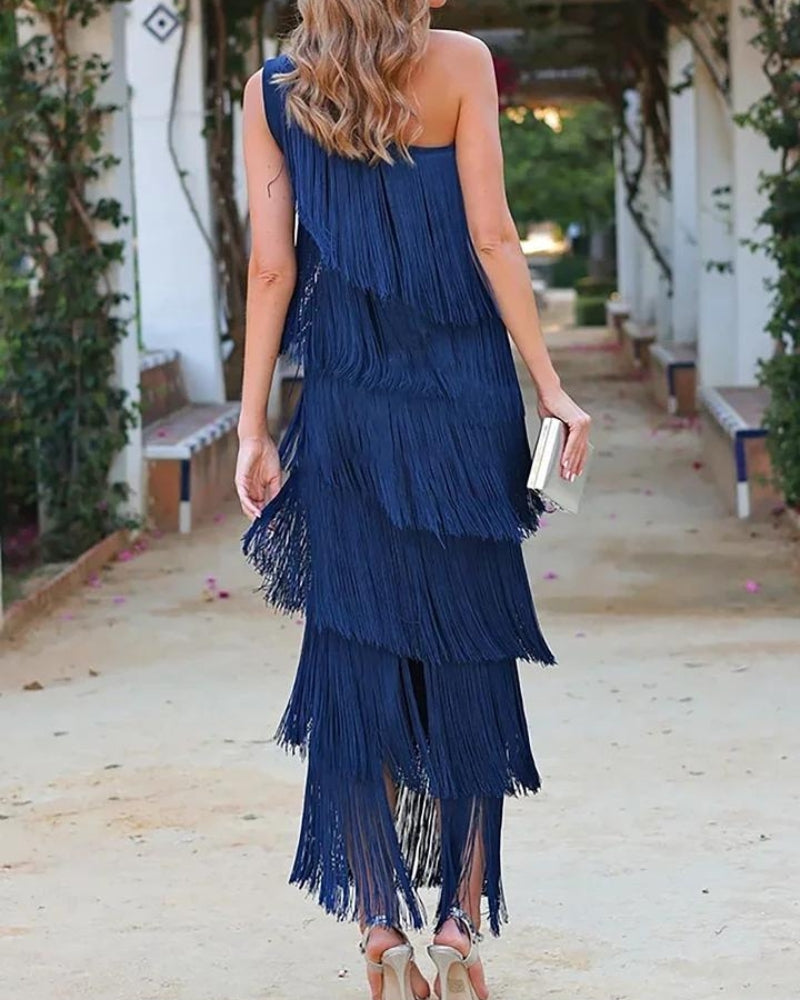 Lauren - Dress with fringes