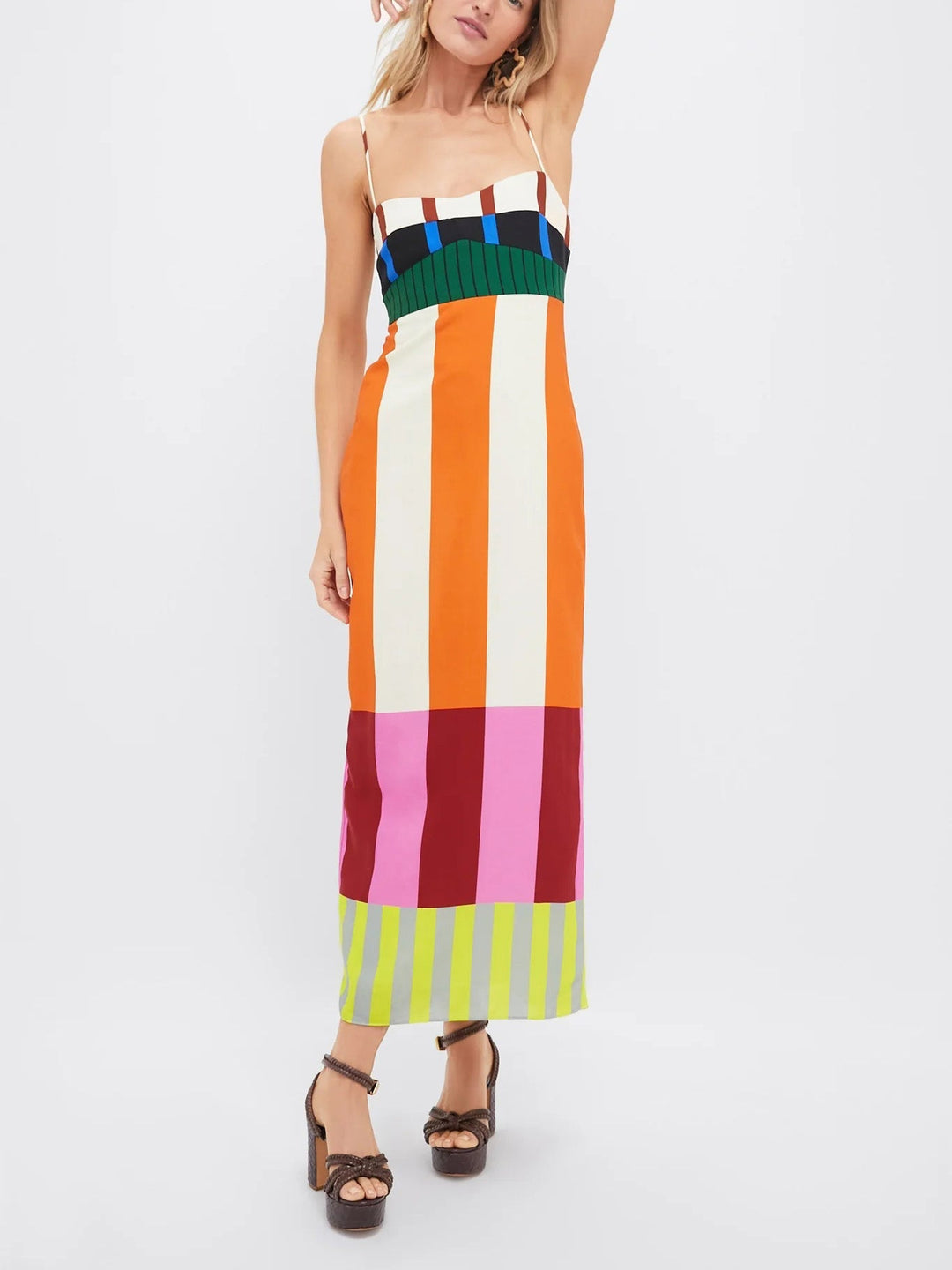 Elsa - Multicolor Long Dress