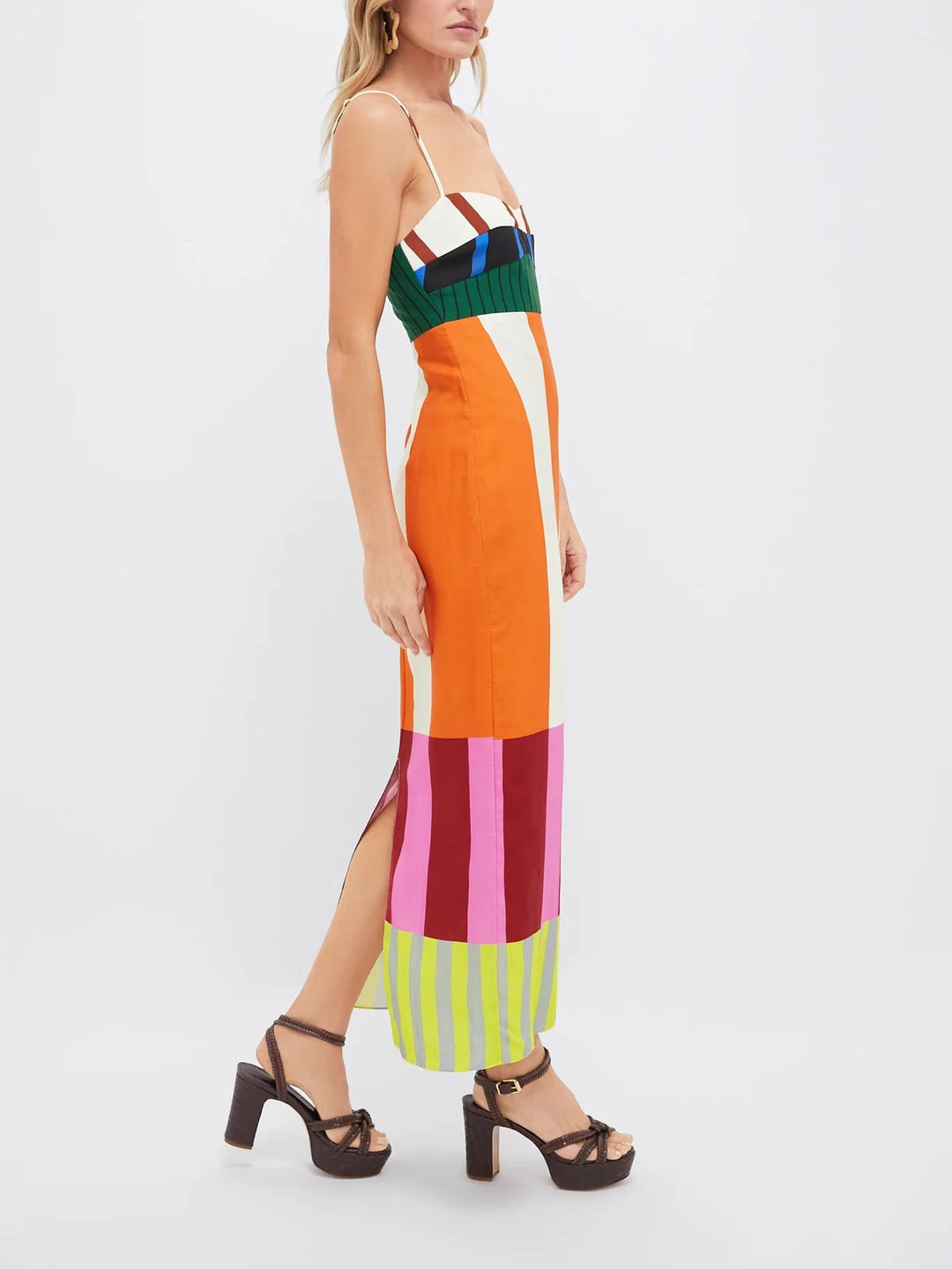 Elsa - Multicolor Long Dress