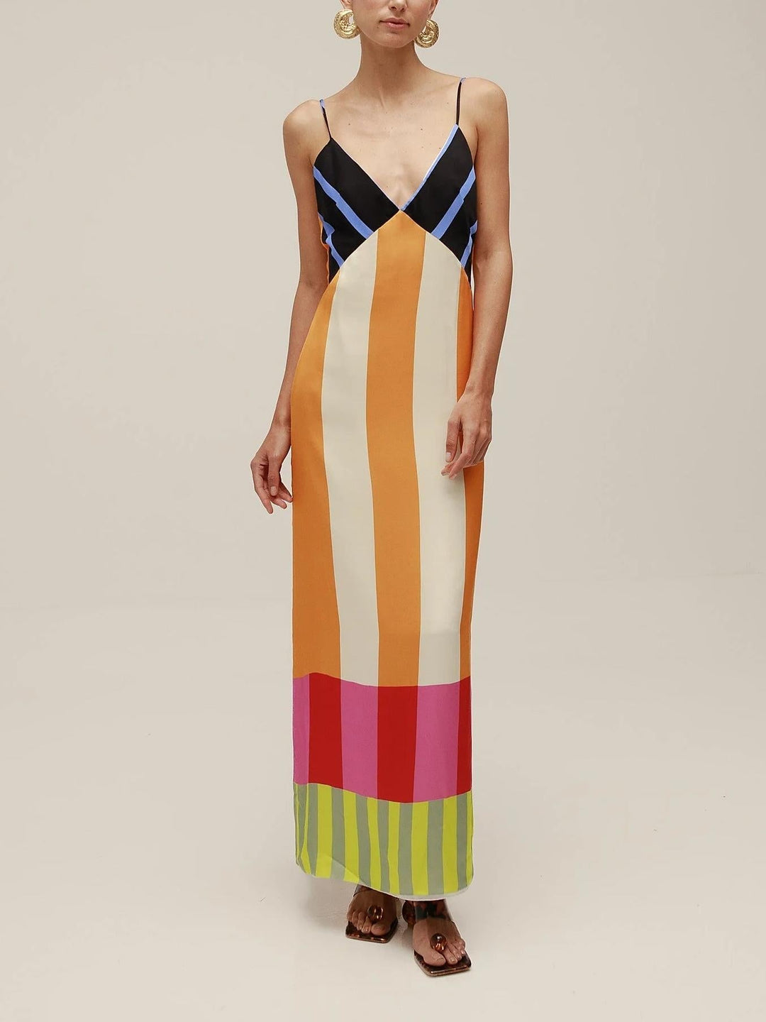 Elsa - Multicolor Long Dress