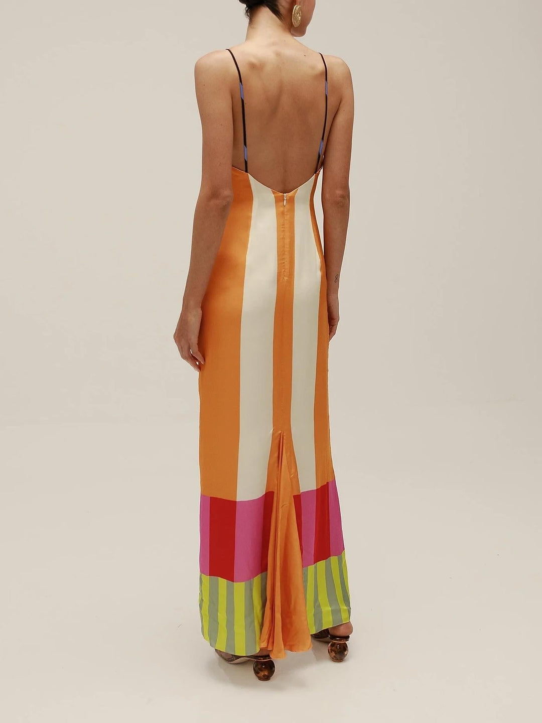 Elsa - Multicolor Long Dress