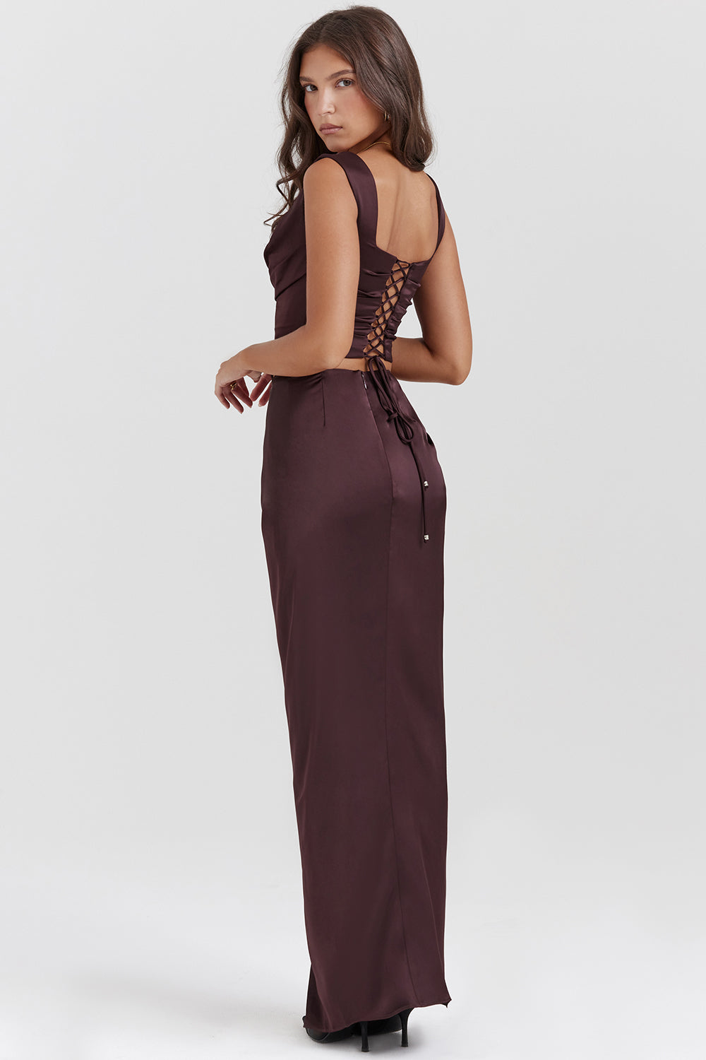 Elegant Corset and Maxi Skirt Set