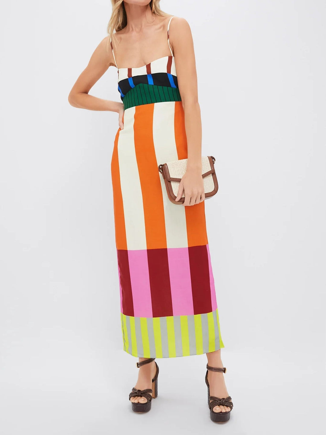 Elsa - Multicolor Long Dress